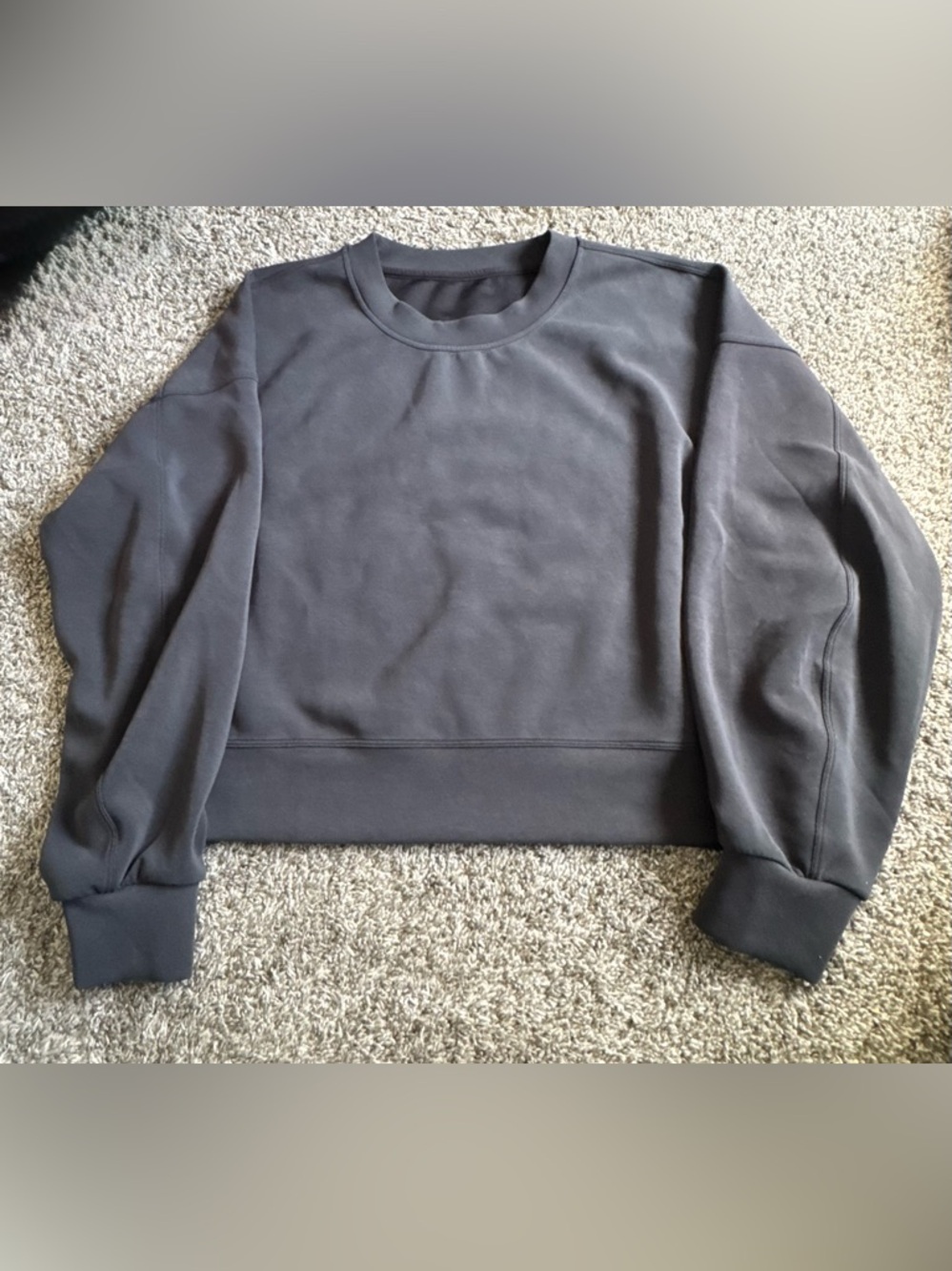 Lululemon Softstreme Perfectly Oversized Cropped Crew